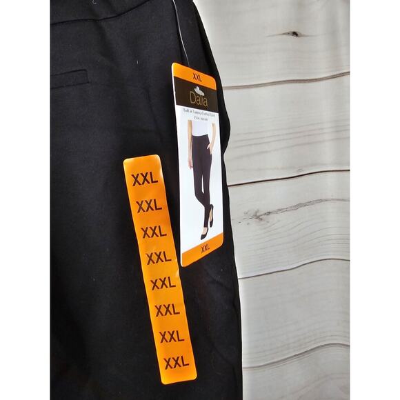 Dalia Slim Leg Lightweight Pull-On Pant Black XXL #V - Picture 10 of 11